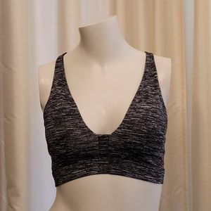VSX Plunge Lightweight Sports Bra - Heather Gray